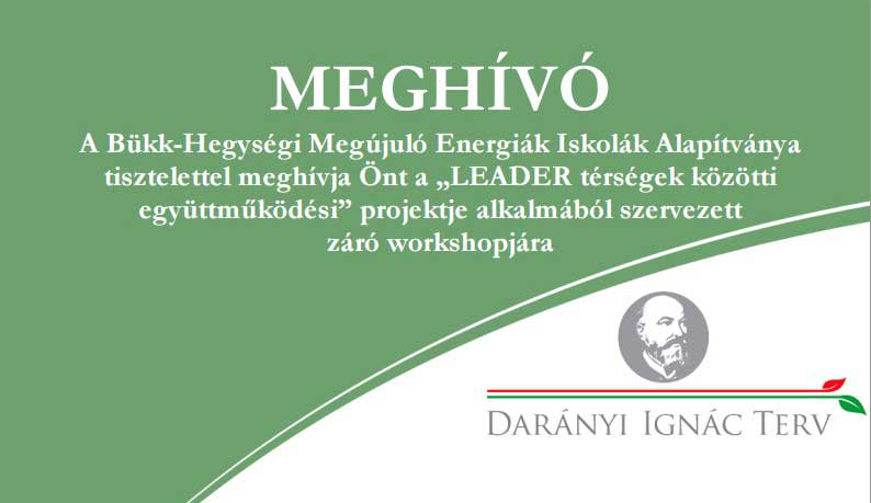 Meghívó workshopra